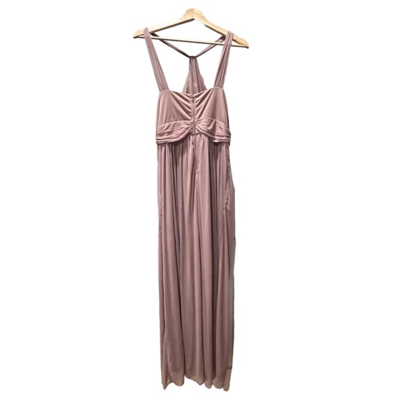 Birdy Grey KIKO DRESS MESH MAUVE LARGE NEW NWT BRIDESMAID WEDDING - Picture 5 of 6